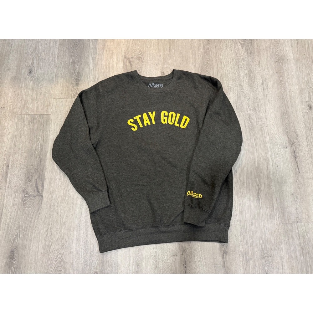 The Outsiders Musical Stay Gold Sweatshirt Broadway Graphic Pullover 3XL